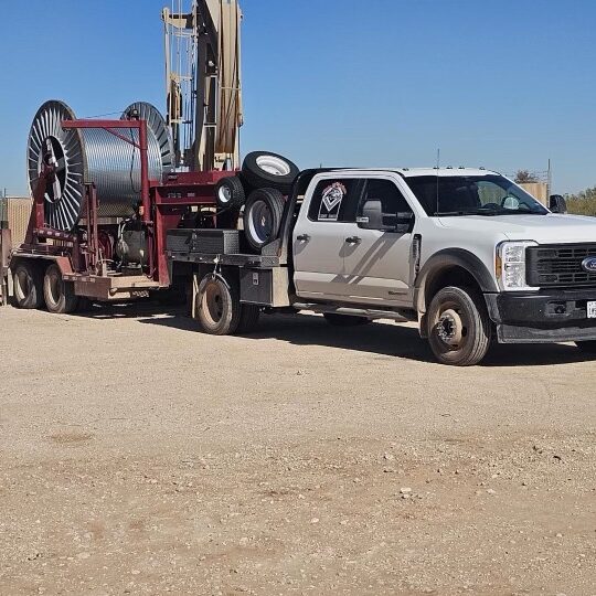 West TX ESP Removal company Alpha ESP in oilfield